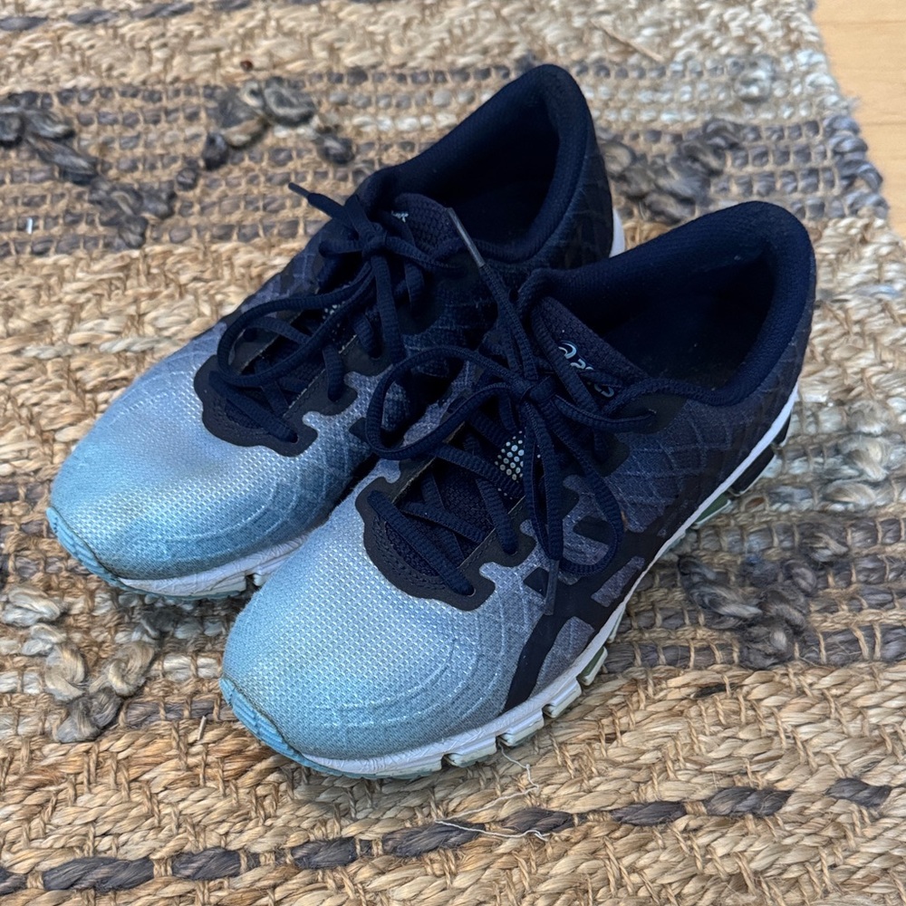 Asics Women's Athletic Shoes in Blue and Black
